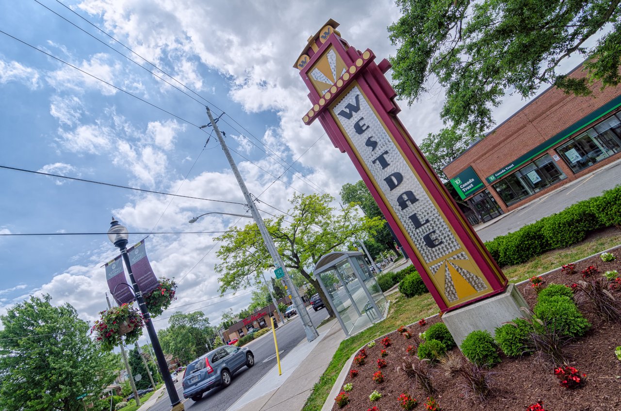 Westdale sign