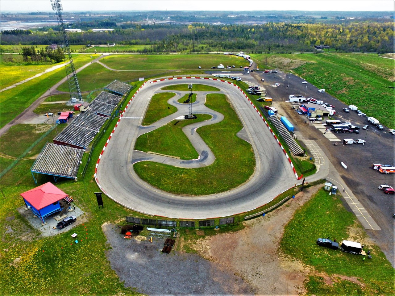 Speedway track