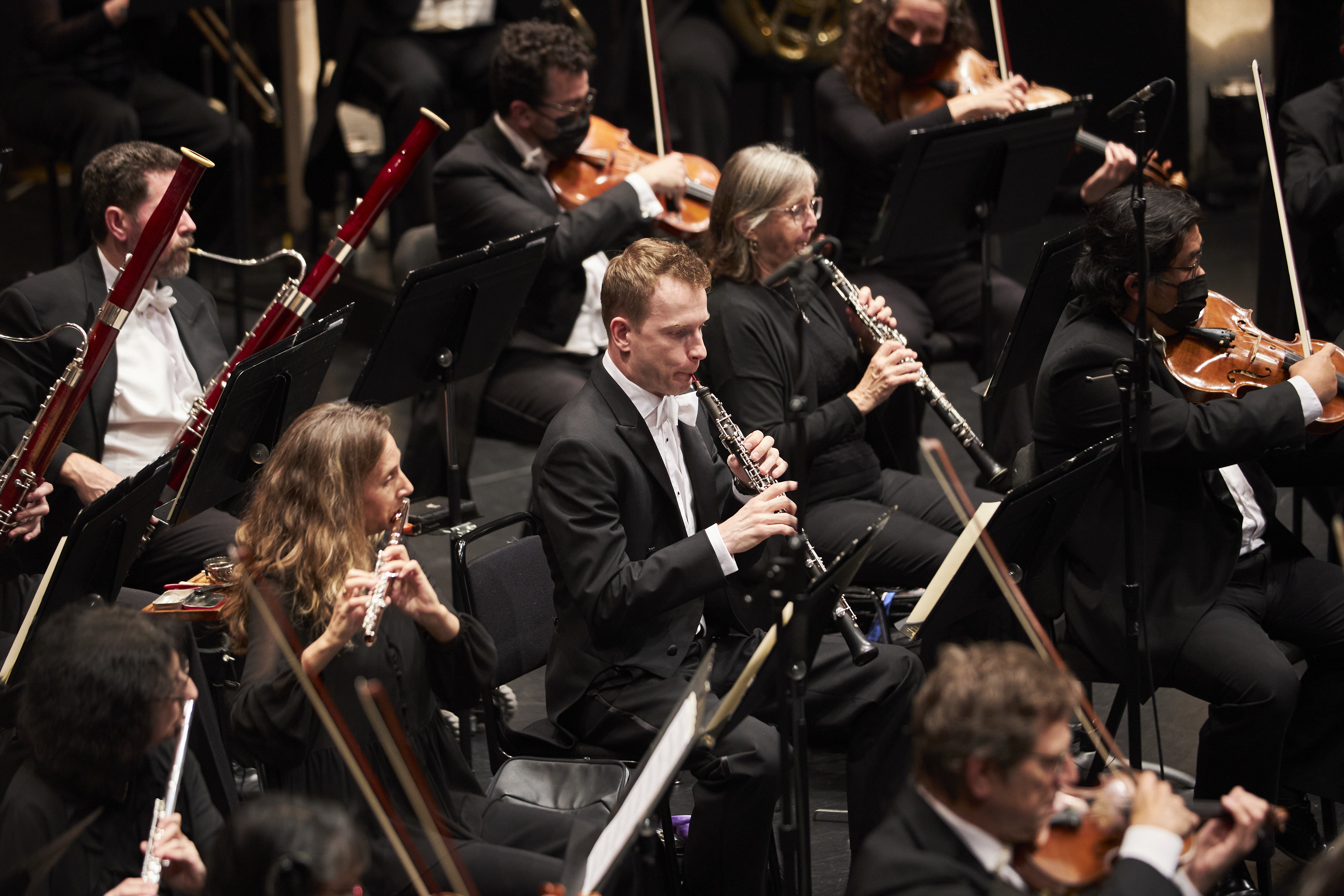 Hamilton Philharmonic Orchestra playing at FirstOntario Concert Hall.