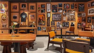 Lounge space in TD Coliseum for dining