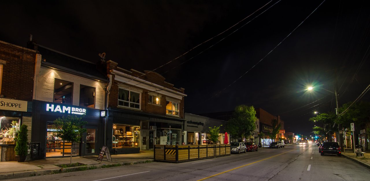Ottawa Streetscape at night