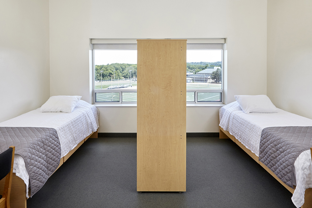 Campus guestroom