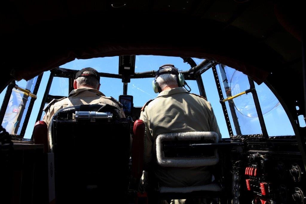 Lancaster cockpit