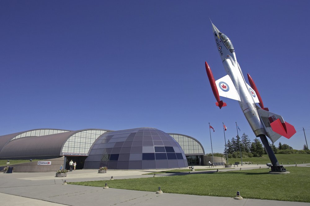 Canadian Warplane Heritage Museum exterior.