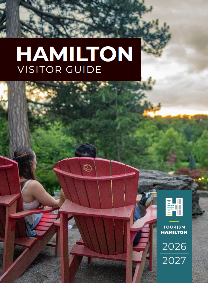 Cover of the Tourism Hamilton Visitor Guide