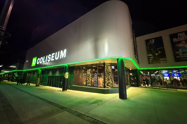 Exterior of TD Coliseum
